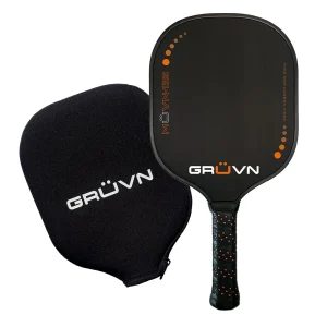 MUVN-13S Pickleball Paddle – Orange with Black Edge Guard